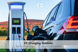 Electric Vehicle Charging Infrastructure in Eastern Townships